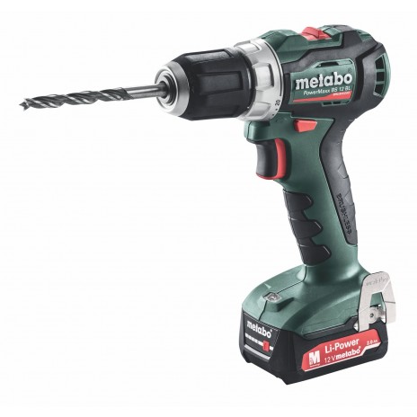 Metabo 12 Volt Δραπανοκατσάβιδο Μπαταρίας PowerMaxx BS 12 BL