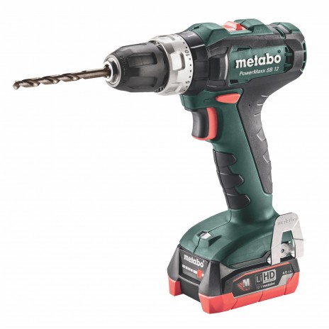 Metabo 12 Volt Κρουστικό Δραπανοκατσάβιδο Μπαταρίας PowerMaxx SB 12