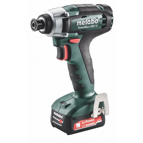 Metabo 12 Volt Κρουστικό Κατσαβίδι Μπαταρίας PowerMaxx SSD 12