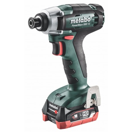 Metabo 12 Volt Κρουστικό Κατσαβίδι Μπαταρίας PowerMaxx SSD 12