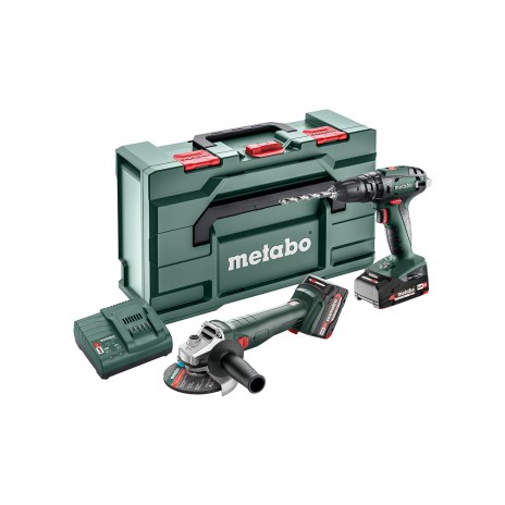 Metabo 18 Volt Combo Set Μπαταρίας 2.4.4 18 V SB 18 + W18 L 9-125