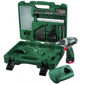 Metabo 10.8 Volt Δραπανοκατσάβιδο Μπαταρίας PowerMaxx BS Βασικό Set Κινητό Συνεργείο