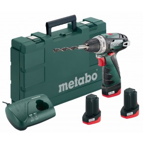 Metabo 10.8 Volt Δραπανοκατσάβιδο Μπαταρίας PowerMaxx BS Basic Set