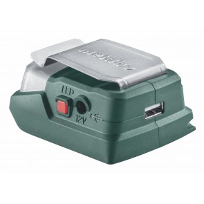 Metabo 12 Volt Αντάπτορας - Φακός Μπαταρίας PowerMaxx PA 12 LED-USB