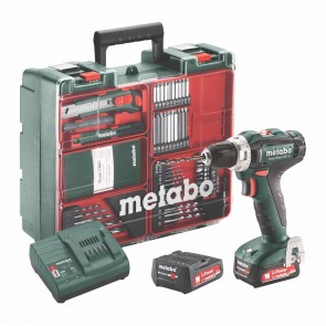 Metabo 12 Volt Δραπανοκατσάβιδο Μπαταρίας PowerMaxx BS 12 Set