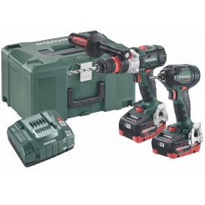 Metabo 18 Volt Combo Set Μπαταρίας 2.1.14 18 V BL LiHD SB 18 LTX BL Quick & SSD 18 LTX 200 BL