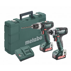 Metabo 12 Volt Combo Set Μπαταρίας 2.7.2 12V PowerMaxx SB 12 & PowerMaxx SSD 12