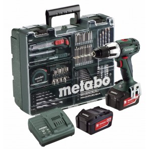 Metabo 18 Volt Κρουστικό Δραπανοκατσάβιδο Μπαταρίας 2 Ταχυτήτων SB 18 LT Set Κινητό Συνεργείο