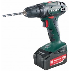 Metabo 18 Volt Δραπανοκατσάβιδο Μπαταρίας 2 Ταχυτήτων BS 18 Set Κινητό Συνεργείο