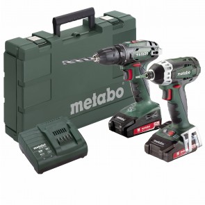 Metabo 18 Volt Combo Set Μπαταρίας 2.1.7 18 V BS 18 & SSD 18 LTX 200