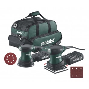 Metabo Set Τριβείo FSR 200 και Τριβείο Χούφτας FSX 200
